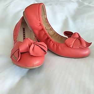 Gently Loved Prada Bow Flats